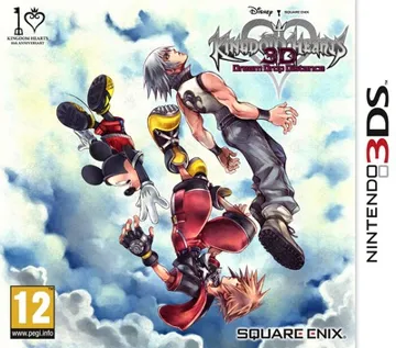 Kingdom Hearts 3D - Dream Drop Distance (Usa) box cover front